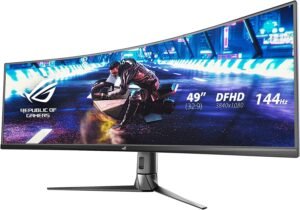 Best Curved Gaming Monitor - Unveiling the Future of Gaming 4 Curved Gaming Monitor. Asus ROG Strix XG49VQ 49” Curved Gaming FreeSync Monitor