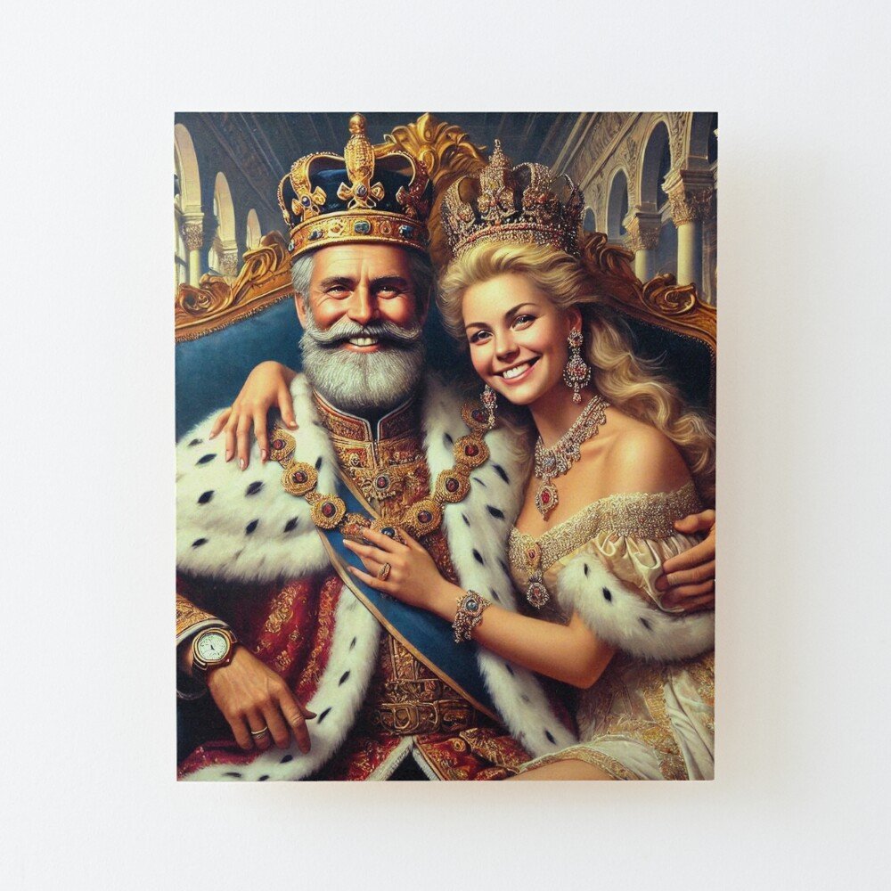 Custom Royal Portraits Gift Idea